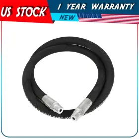 Adp180201dp Autodayplus 4000 Psi Pressure Washer Whip Hose - Swivel 4 Ft 3/8 Npt Solid M22 Female