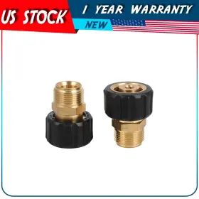 Adp180205dp Autodayplus Pressure Washer Adapter Hose With M22-15mm Outlet And Gun