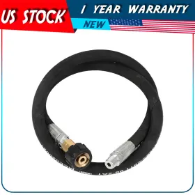 Adp180213dp Autodayplus 3ft 3/8 Inch Pressure Washer Whip Hose Jumper With Swivel Steel Connector Adp180213dp Autodayplus 3ft 3/8 Inch Pressure Washer Whip Hose Jumper With Swivel Steel Connector