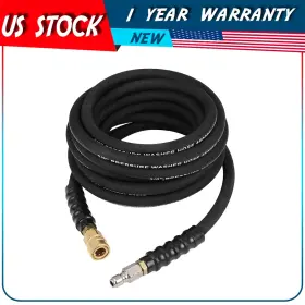 Adp180219dp Autodayplus 25ft 4800psi Pressure Washer Hose 1/4 Inch Hot/cold Water Replacement Extension