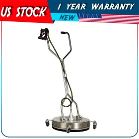 Adp180517dp Autodayplus 20 Inch Pressure Washer Surface Cleaner 4500psi Power Dual Handle With Wheel