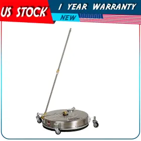 Adp180520dp Autodayplus 18 Inch Pressure Washer Surface Cleaner With Wheels 4000psi 2 Extension Wand Adp180520dp Autodayplus 18 Inch Pressure Washer Surface Cleaner With Wheels 4000psi 2 Extension Wand