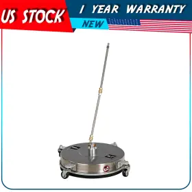 Adp180522dp Autodayplus Pressure Washer Surface Cleaner Stainless Steel Power Attachment 16.5 In