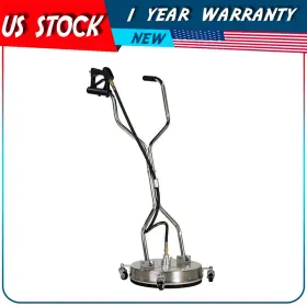 Adp180527dp Autodayplus 16.5 Inch Pressure Washer Surface Cleaner With Handles 4 Spinner Wheels