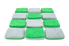 Sxx01 Autofiber Thin Saver Applicator Terry Ceramic Coating Sponge 12 Pack W