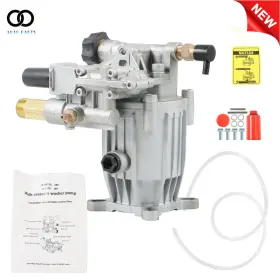 Apo203320 Autooparts Pressure Washer Replacement Pump 3/4 Horizontal Max 3000 Psi 2.5 Gpm Oil Sealed