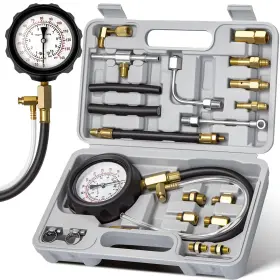 Fptk01-usa Autown Fuel Pressure Tester Kit 0-140psi With Adapters For Cars Trucks A... Fast Ship
