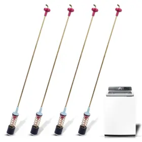 Az4u Wa48h7400aw/a2 4pc Washer Suspension Rod Damper Assembly Replaces Dc9705280s For Samsung Wa4