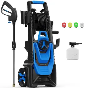 G5061 Bayotak Electric Pressure Washer 5200 Psi 3.4 Gpm Power With Foam