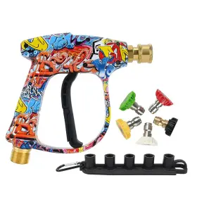 5010qgws Bear Force High Pressure Washer 3000 Psi Max Power Short M22-14 With 1/4 Inch Qu