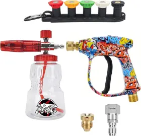 Bear Force 796647254530 Pressure Washer Spray Gun Power Short With M22 Inlet-14mm