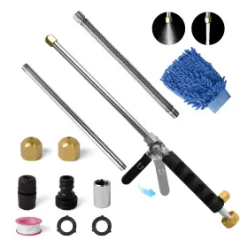 B-0313 Beepeep 38in High Pressure Hose Nozzle 2-in-1 Power Washer Wand With Quick Connectors