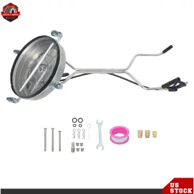 Ber566820 Berliii 24 Inch Pressure Washer Surface Cleaner 6000 Psi With Handles And Wheels Quick Connect