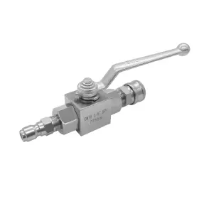 Msk-2503-002680kgq Besnpt High Pressure Washer Shut Off Ball Valve 3/8 Inch Quick Connect For Power Was