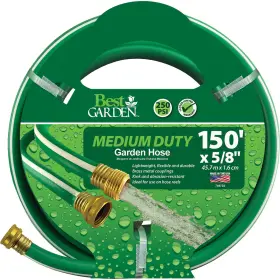 Dbaw58150v2 Best Garden 5/8 Inch Dia. X 150 Ft. L. Medium-duty Rubber And Vinyl Hose