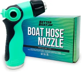 Better Boat 850009198372 Water Hose Nozzle Sprayer High-pressure Garden Heavy-duty