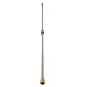 04xe1m Bfo 2x 17inch Pressure Washer Extension Wand Stainless 1/4 Inch Quick Connect 4000psi