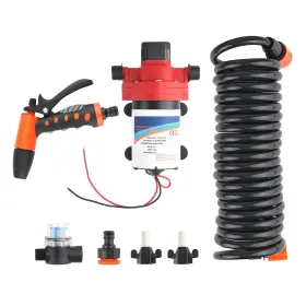 2hkpxe Bfo 12v Boat Washdown Kit For Marine Yacht Rv 3gpm Water Pump System 70psi