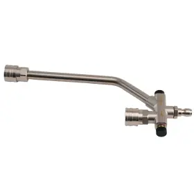 5xu6qf Bfo 2 Way Shuttle Foam Bar For Pressure Washer Nozzle Cannon Stainless Steel