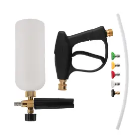 6zexuq Bfo Pressure Washer Foam Cannon 1/4 Inch Snow Gun Car Wash Kit With 5 Spray Tips