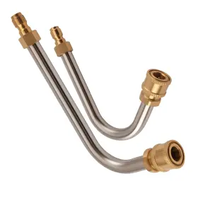 7tdq5z Bfo Common Pressure Washer Extension Wand 90 120 Degree 4000psi Quick Connect Steel