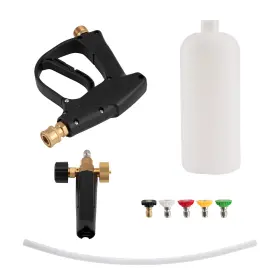 94jrhy Bfo Snow Foam Car Wash Lance 1/4 Inch Pressure Washer Gun Kit With 5 Spray Tips
