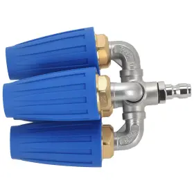 4-nozzle Bfo 9gks1d Advanced Turbo Pressure Washer Nozzle Quick Connect Rotating Steel
