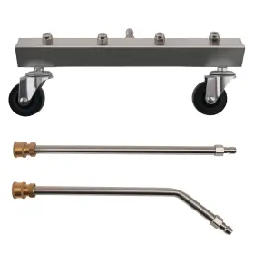 D1rty3 Bfo 13in Undercarriage Cleaner Attachment For Pressure Washer 1500-4000psi Vehicle