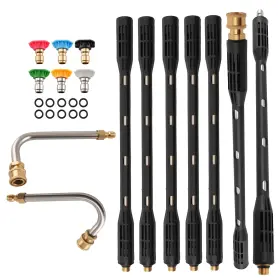 F479na Bfo 15 Inch Extension Wand For Pressure Washer With 90 30 Curved 6 Spray Nozzles