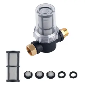 Fdyr1s Bfo Garden Inline Water Pressure Wash Hose Filter For Washer With Mesh Screen Fdyr1s Bfo Garden Inline Water Pressure Wash Hose Filter For Washer With Mesh Screen