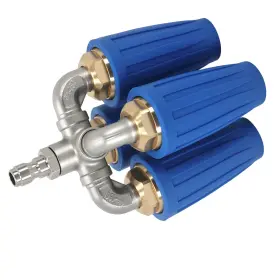 H31895 Bfo Efficient Turbo Pressure Washer Nozzle 4000psi Four Quick Connect