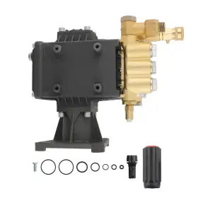 Hil74b Bfo 4000 Psi Pressure Washer Pump Horizontal Shaft 1.0 Inch For Honda Engine Water