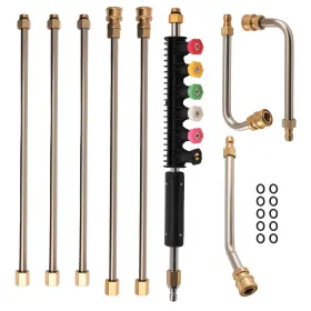Mvb35t Bfo 4000psi High Pressure Washer Wand 97inch Extension Lance Gutter Cleaner Nozzle