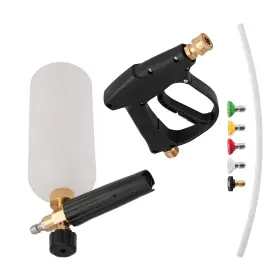 P4l9dk Bfo Professional Snow Foam Lance 1/4 Inch Car Wash Gun Kit With 5 Angle Spray Tips