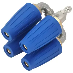 P6zisg Bfo Turbo Nozzle 4000psi 1/4 Inch Connect Rotating 4 Outlet Orifice