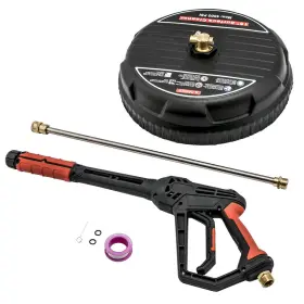 Rin8z6 Bfo 4000psi Power Washer Gun With 15 Inch Extension Lance 1/4 Quick Connect Attachment