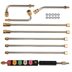 Rlgzb8 Bfo 4000psi High Pressure Washer Extension Wand Replace Lance Gutter Cleaner Kit
