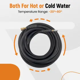 Twfdx3 Bfo Hightemperature Water Pressure Washer Hose 3/8 Inch X 100ft 6000psi Kink Resistant