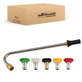U2v3lx Bfo Pressure Washer Extension Wand U-shape Gutter Cleaner With Multi-pattern Nozzles