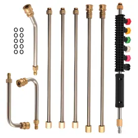 Vjv6ha Bfo 4000psi High Pressure Washer Wand 97inch Extension Lance Gutter Cleaner Nozzle