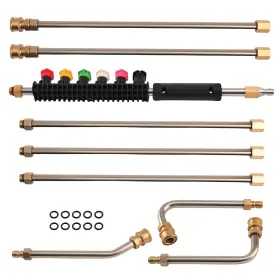 X8abg5 Bfo 4000psi High Pressure Washer Wand 97inch Extension Lance Gutter Cleaner Nozzle