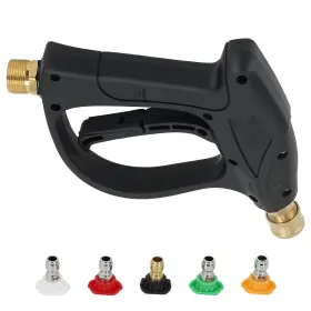 Z2edai Bfo High Pressure Cleaning Gun M22 14mm Thread With 5 Quick Change Nozzle Tips Z2edai Bfo High Pressure Cleaning Gun M22 14mm Thread With 5 Quick Change Nozzle Tips