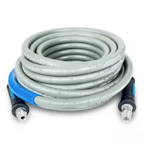 4100 Blu Shield 711181150865 3/8 Inch X 100 Ft. Psi Rubber Pressure Washer Hose Non-marking For Hot/cold