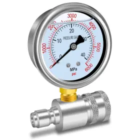 Boltigen 445022548544 Pressure Washer Gauge Kit For Power With 3/8inch