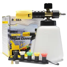 Bofc01sn01 Bosea Foam Cannon With Pressure Washer Tips And Nozzle Holder 4000psi Car Wash Sno