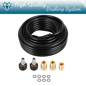 Bmp180186ti Brakemotorparts 50ft 3200psi Replacement High Pressure Power Washer Hose 3/8 Inch With M22