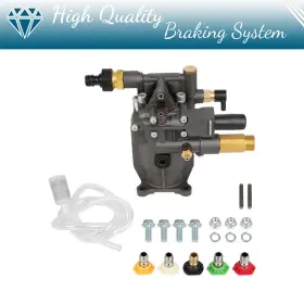 Bmp180195ti Brakemotorparts Brand New 3/4 Inch Shaft Horizontal Pressure Washer Pump Water 3000 Psi 2.5 Gpm