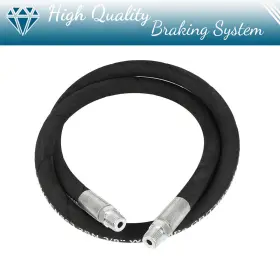 Bmp180201ti Brakemotorparts 4000 Psi Pressure Washer Whip Hose - Swivel 4 Ft 3/8 Npt Solid With M22 Female