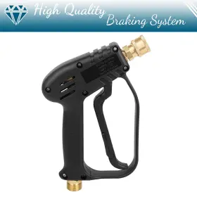Bmp180203ti Brakemotorparts Short Pressure Washer Gun With M22-14mm Inlet Stubby High Handle #3