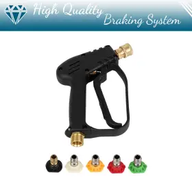 Bmp180203ti Brakemotorparts Short Pressure Washer Gun With M22-14mm Inlet Stubby High Handle